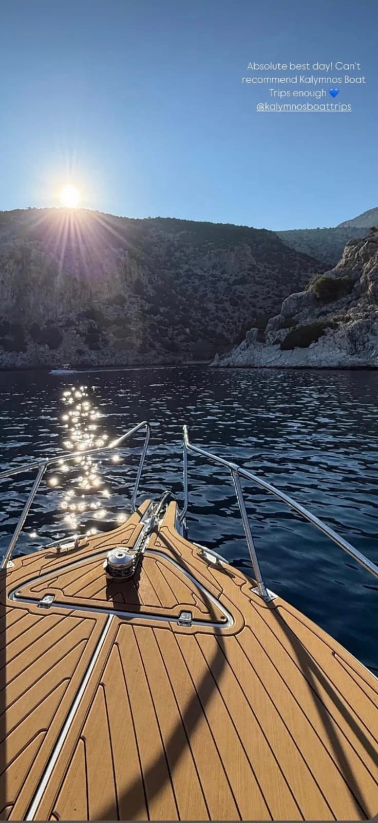 kalymnos boat trips boat view 8