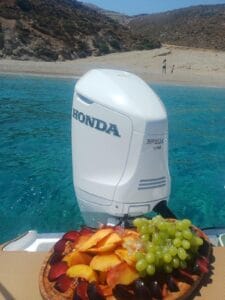 kalymnos boat trips fruits on board 3